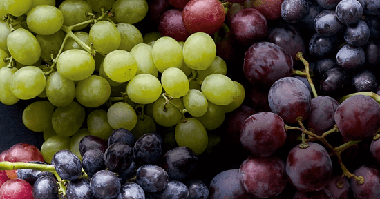 soñar con uvas
